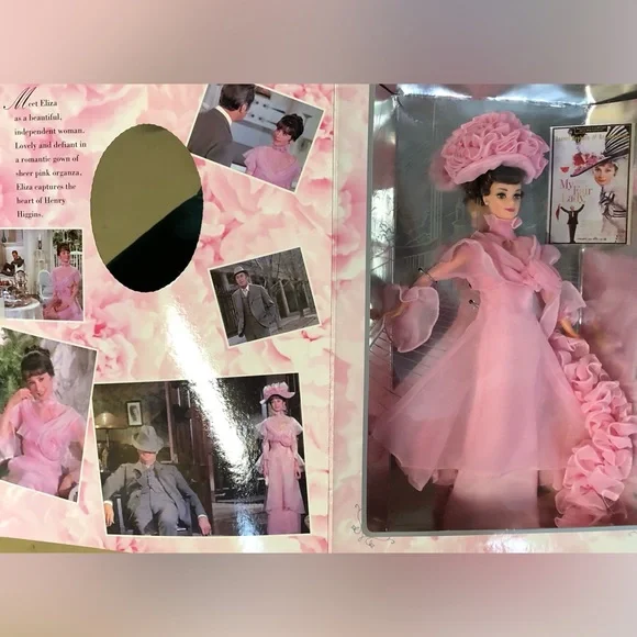 Mattel | Toys | Mattel Barbie Eliza My Fair Lady Final Scene In Pink 995  1551 Nrfb | Poshmark